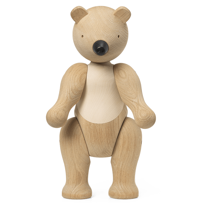 Kay Bojesen Bear, Oak/Maple (Large)