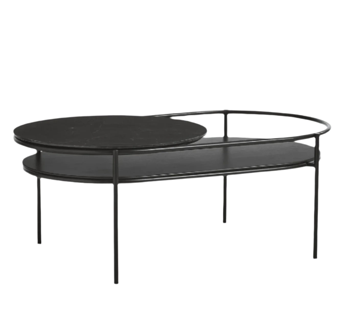 Verde Coffee Table Coffee table Woud Black Marble 