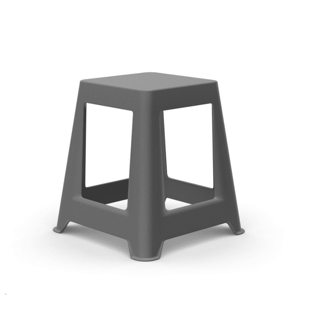 Chap Stackable Stool Stools Vitra Dark Grey 