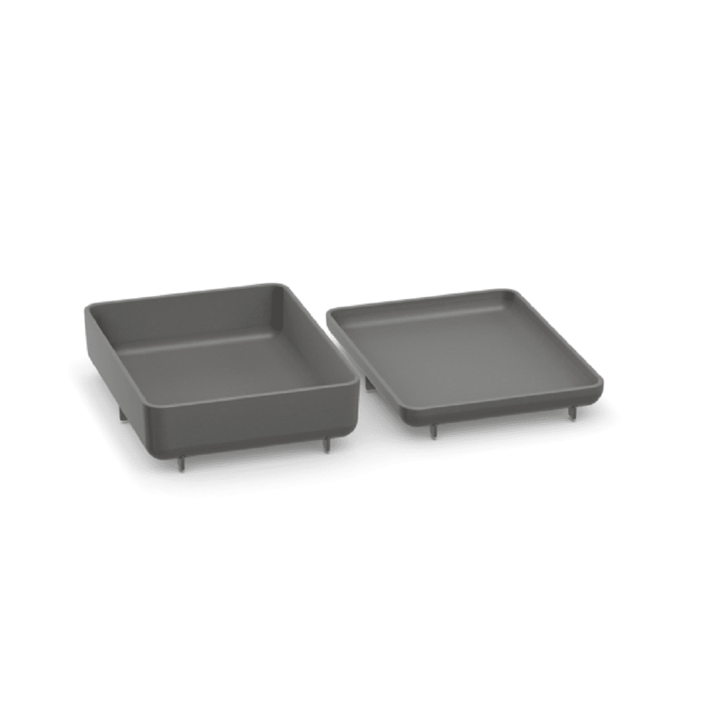 Drop Box Tray Accessories Vitra Dark Grey 