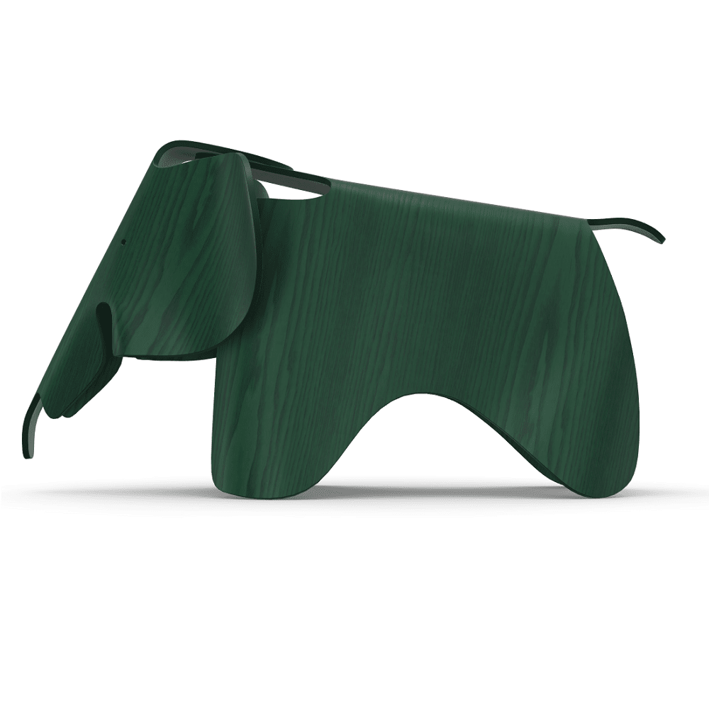 Eames Plywood Elephant kids Vitra Dark Green 