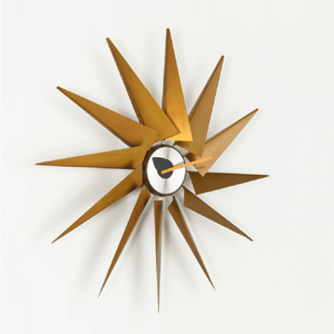 George Nelson Turbine Clock Clocks Vitra 