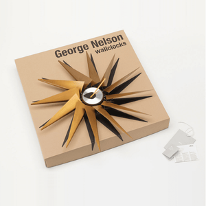 George Nelson Turbine Clock Clocks Vitra 