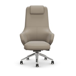 Grand Executive Highback Chair task chair Vitra Leather Premium F - Sand 71 +$1500.00 Hard casters-unbraked for carpet 