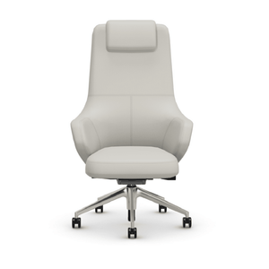 Grand Executive Highback Chair task chair Vitra Leather Premium F - Snow 72 +$1500.00 Hard casters-unbraked for carpet 