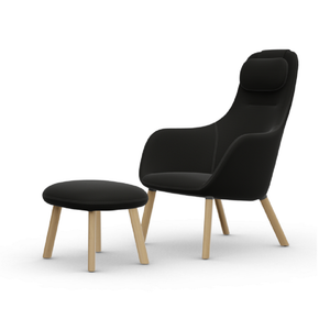 HAL Lounge Chair & Ottoman Integrated Seat Cushion