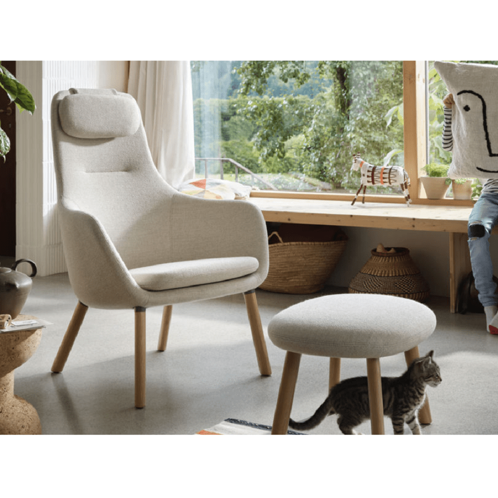 HAL Lounge Chair & Ottoman Integrated Seat Cushion task chair Vitra 