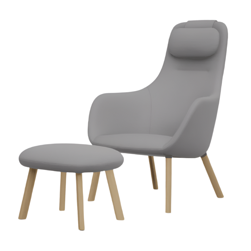 HAL Lounge Chair &amp; Ottoman Loose Seat Cushion task chair Vitra 