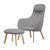 HAL Lounge Chair & Ottoman Loose Seat Cushion task chair Vitra 