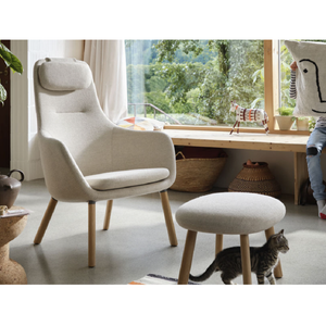 HAL Lounge Chair & Ottoman Loose Seat Cushion