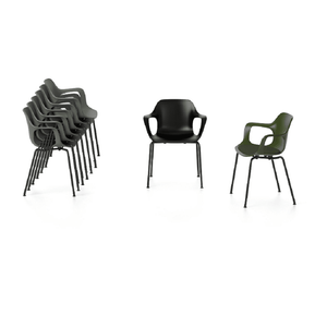 HAL RE Armchair Tube Stackable Side/Dining Vitra 