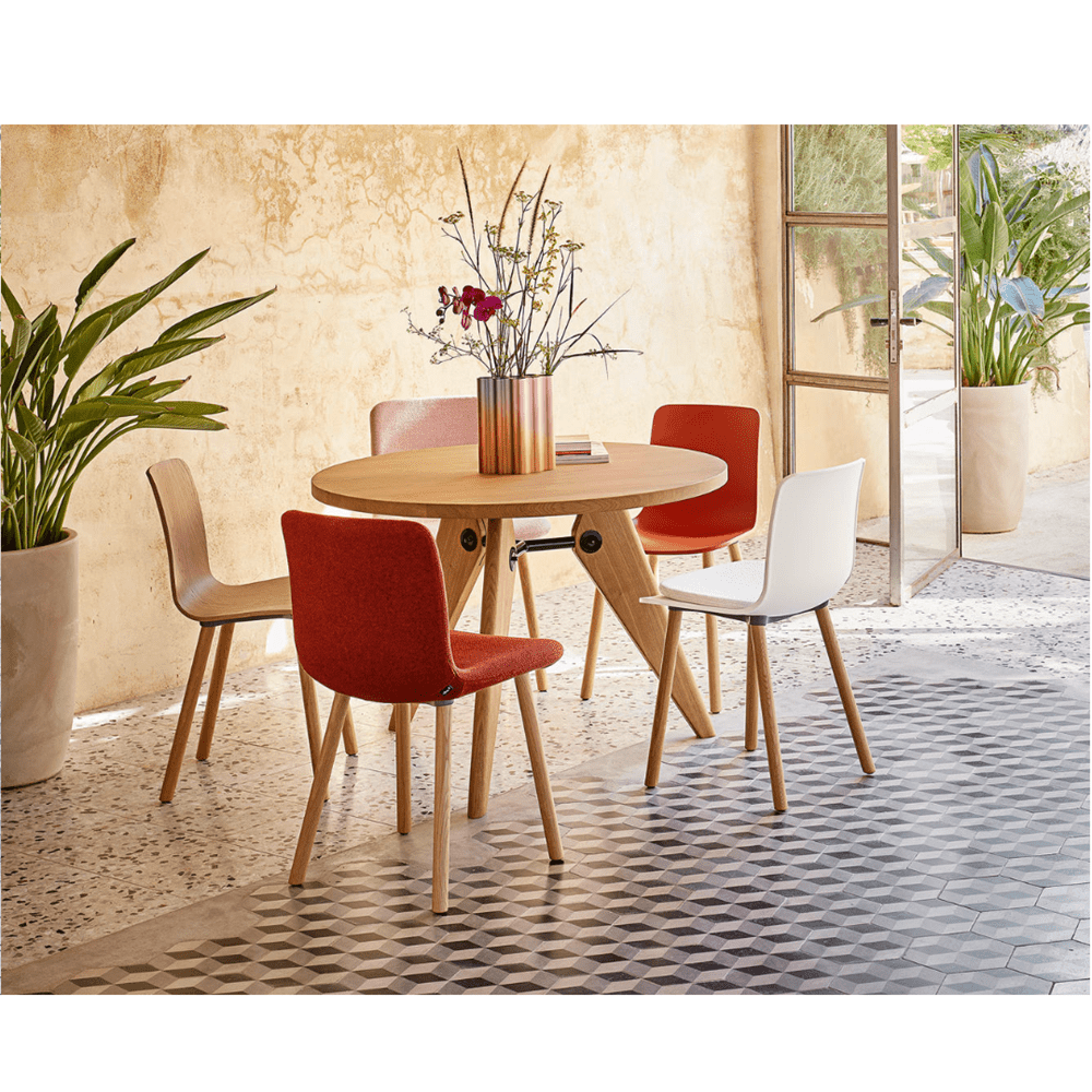 HAL Soft Wood Chair Side/Dining Vitra 