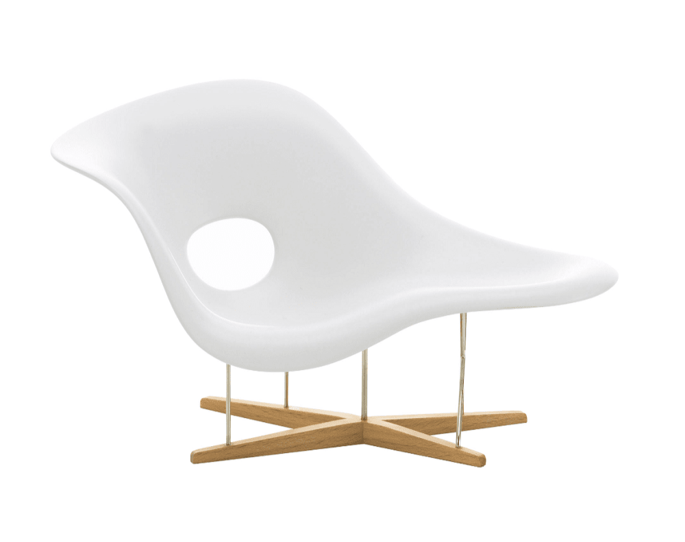 Miniature Eames La Chaise Art Vitra 