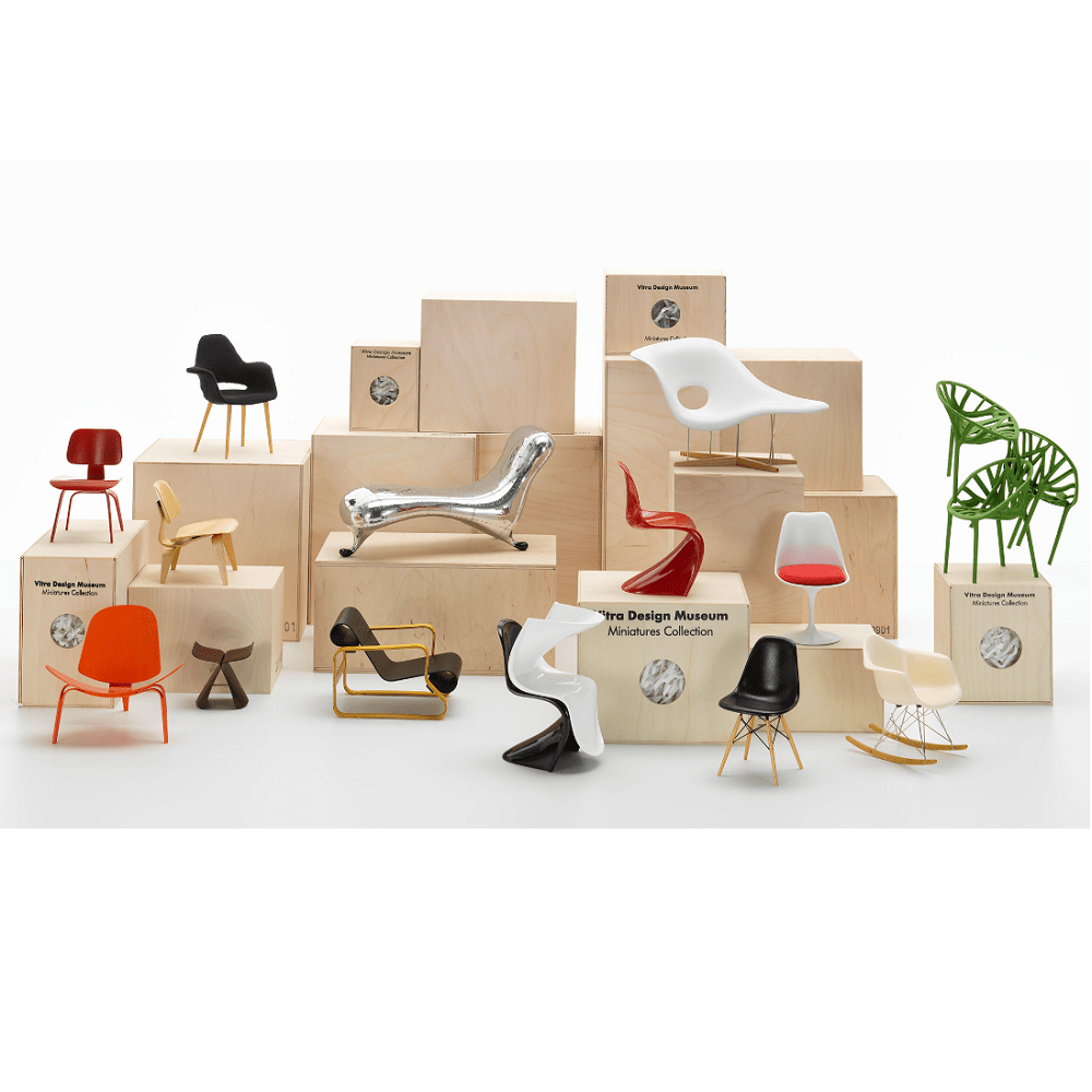 Miniature Eames Rocker Art Vitra 