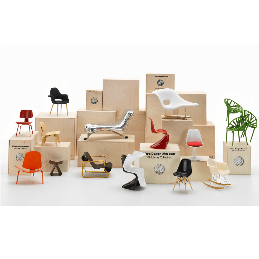 Miniatures Wiggle Side Chair Art Vitra 