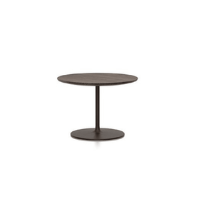 Occasional Low Table side/end table Vitra Height 13.8 Dark oak-protective natural lacquer finish 