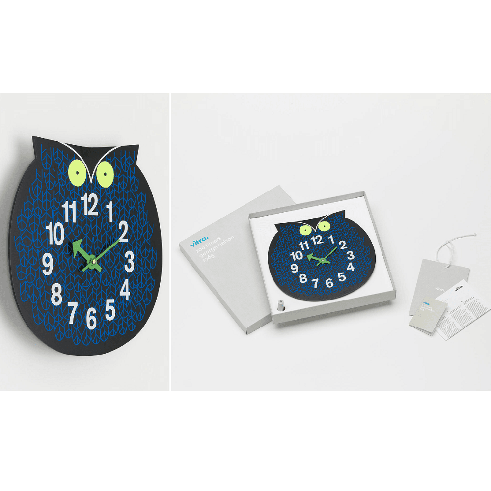 Omar the Owl Zoo Timer Clocks Vitra 