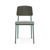 Prouve Standard SP Chair Side/Dining Vitra Basalt Prouvé Blé Vert powder-coated (smooth) Glides for carpet