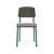 Prouve Standard SP Chair Side/Dining Vitra Basalt Prouvé Bleu Dynastie powder-coated (smooth) Glides for carpet