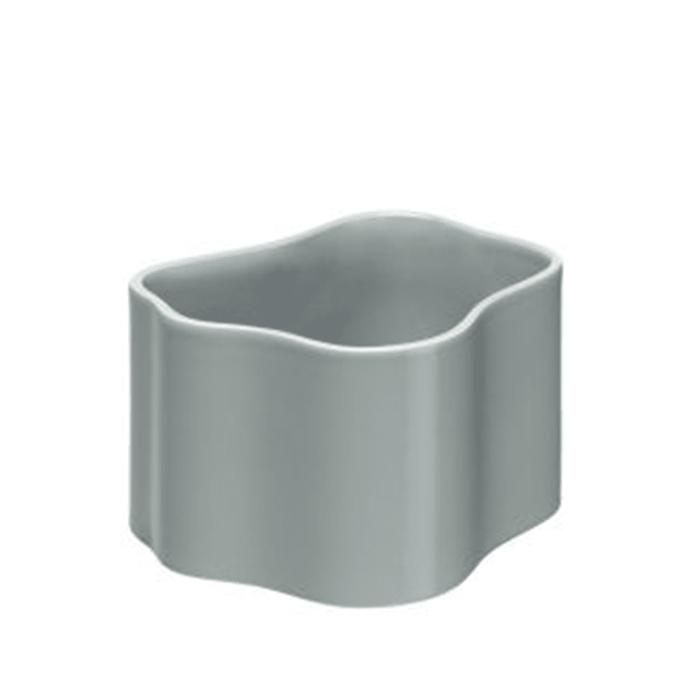 Riihitie Plant Pot B Accessories Artek Small Light Grey Glaze 