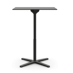 Super Fold High Table Tables Vitra Rectangular Black Solid-Core Material 