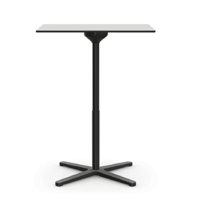 Super Fold High Table Tables Vitra Rectangular White Solid-Core Material 