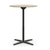 Super Fold High Table Tables Vitra Round Light Oak Veneer 