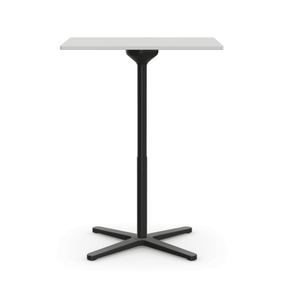 Super Fold High Table Tables Vitra Square Melamine White 