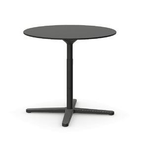 Super Fold Table Tables Vitra Round Black Solid-Core Material 