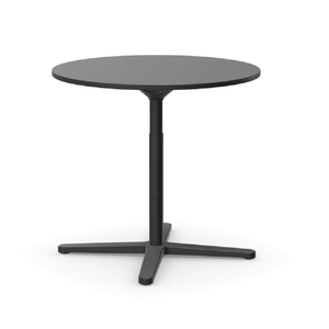 Super Fold Table Tables Vitra Round Dark Oak Veneer 