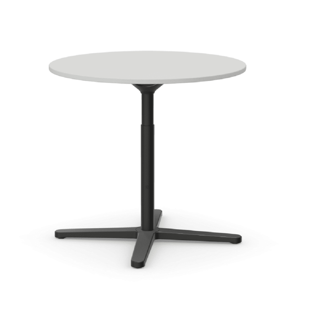 Super Fold Table Tables Vitra Round Melamine White 