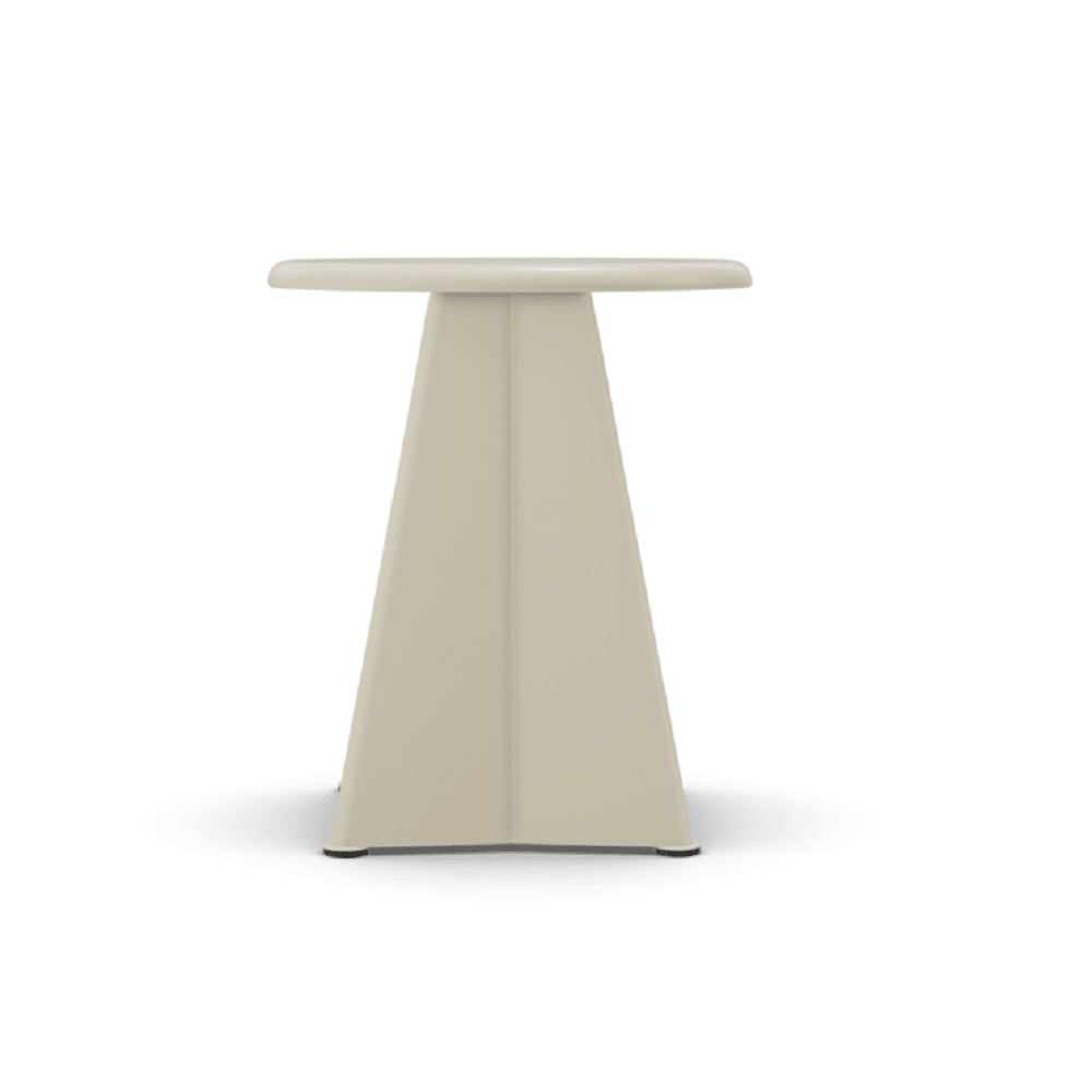 Tabouret Métallique Stools Vitra Prouvé Blanc Colombe (Ecru) 