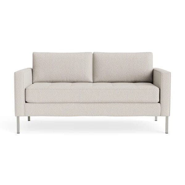 Paramount 66" Sofa Sofa BluDot Vos Bone Stainless Steel 