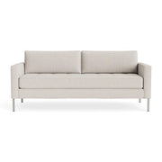 Paramount 80" Sofa Sofa BluDot Vos Bone Stainless Steel 