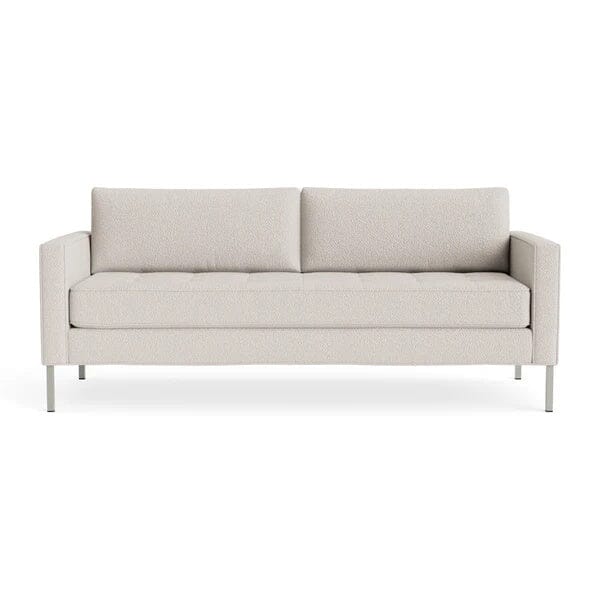 Paramount 80" Sofa Sofa BluDot Vos Bone Stainless Steel 