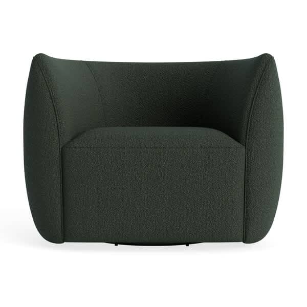 Council Swivel Lounge Chair lounge chair BluDot Vos Evergreen 