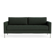 Paramount 80" Sofa Sofa BluDot Vos Evergreen Stainless Steel 