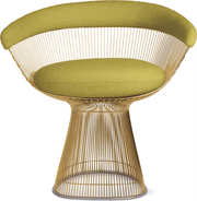 Platner Arm Chair - Gold Side/Dining Knoll 