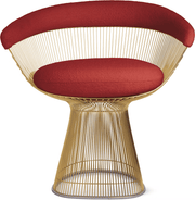 Platner Arm Chair - Gold Side/Dining Knoll 