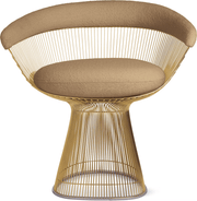 Platner Arm Chair - Gold Side/Dining Knoll 