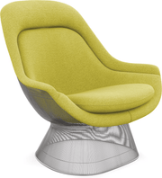Platner Polished Nickel Easy Chair lounge chair Knoll 
