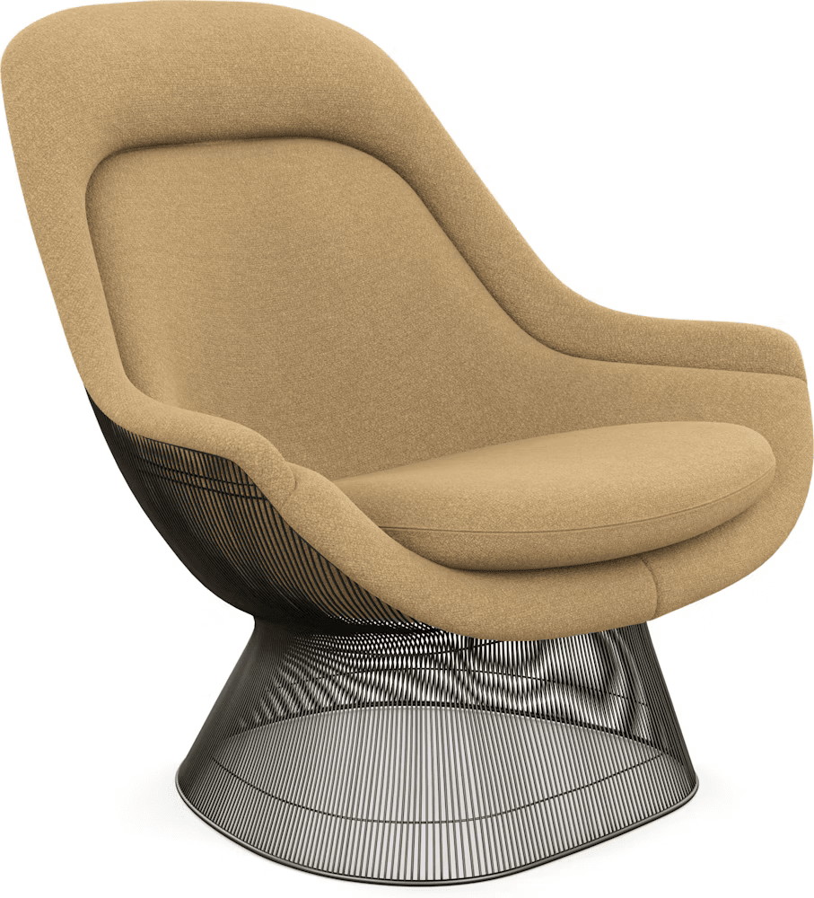 Platner Metallic Bronze Easy Chair lounge chair Knoll 