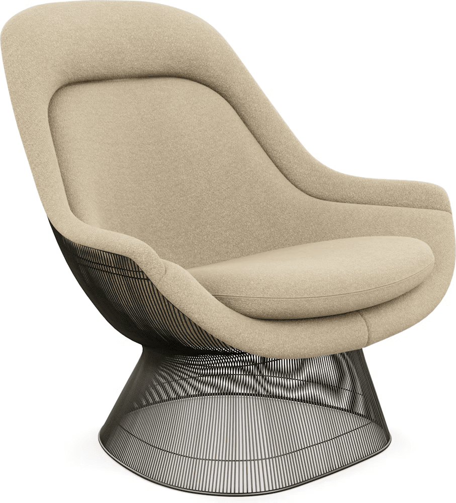 Platner Metallic Bronze Easy Chair lounge chair Knoll 