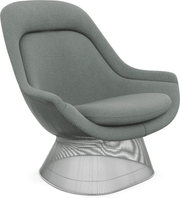 Platner Polished Nickel Easy Chair lounge chair Knoll 