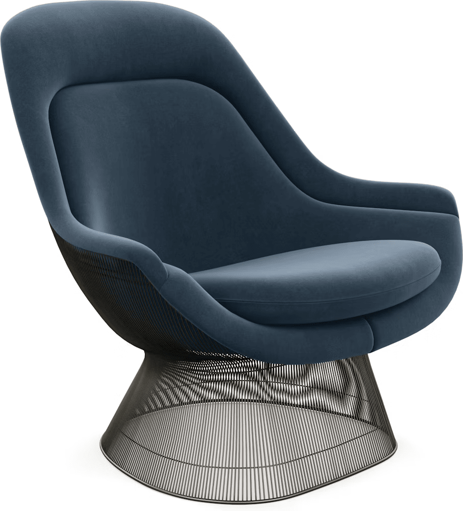 Platner Metallic Bronze Easy Chair lounge chair Knoll 