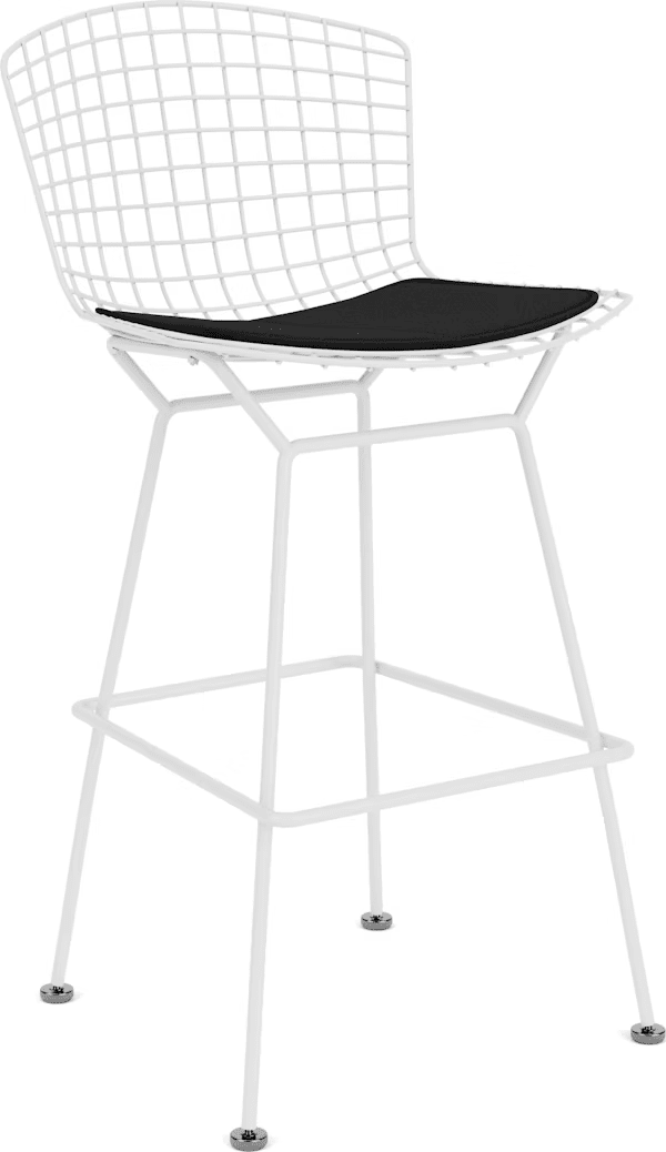 Bertoia Stool with Seat Pad bar seating Knoll 