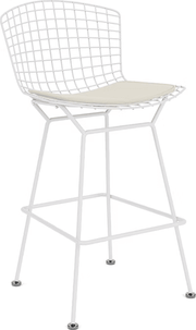 Bertoia Stool with Seat Pad bar seating Knoll 