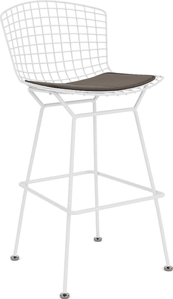 Bertoia Stool with Seat Pad bar seating Knoll 