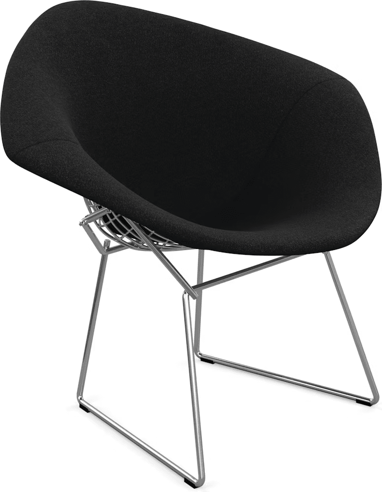 Bertoia Small Diamond Chair with Full Cover lounge chair Knoll 