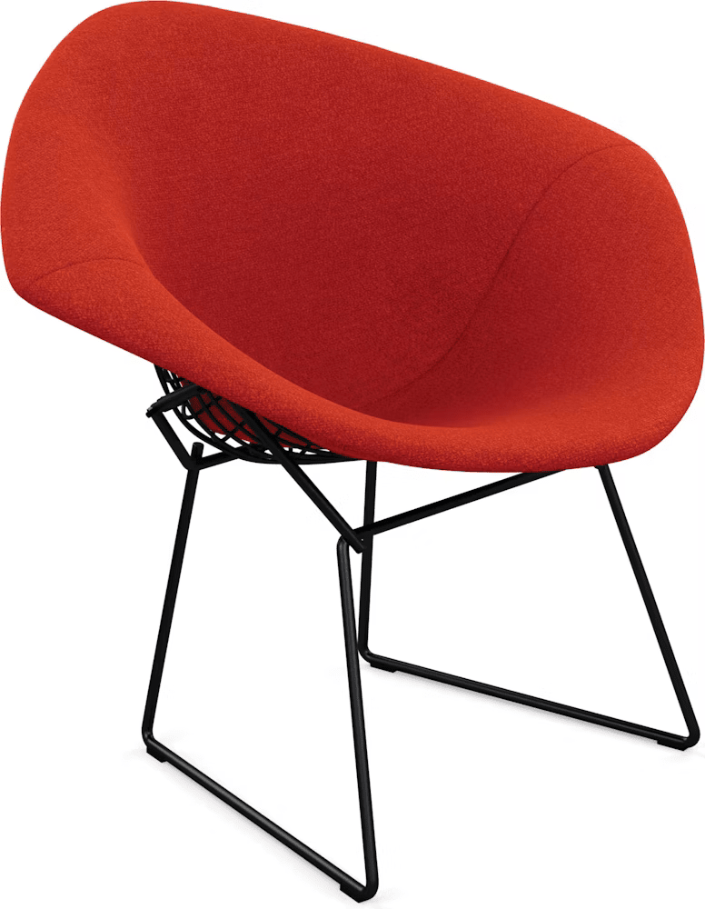 Bertoia Small Diamond Chair with Full Cover lounge chair Knoll 